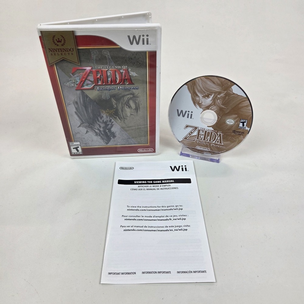 The Legend of Zelda: Twilight Princess (Nintendo Wii, 2006) Tested